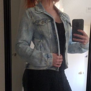 Acid Wash Denim Jacket